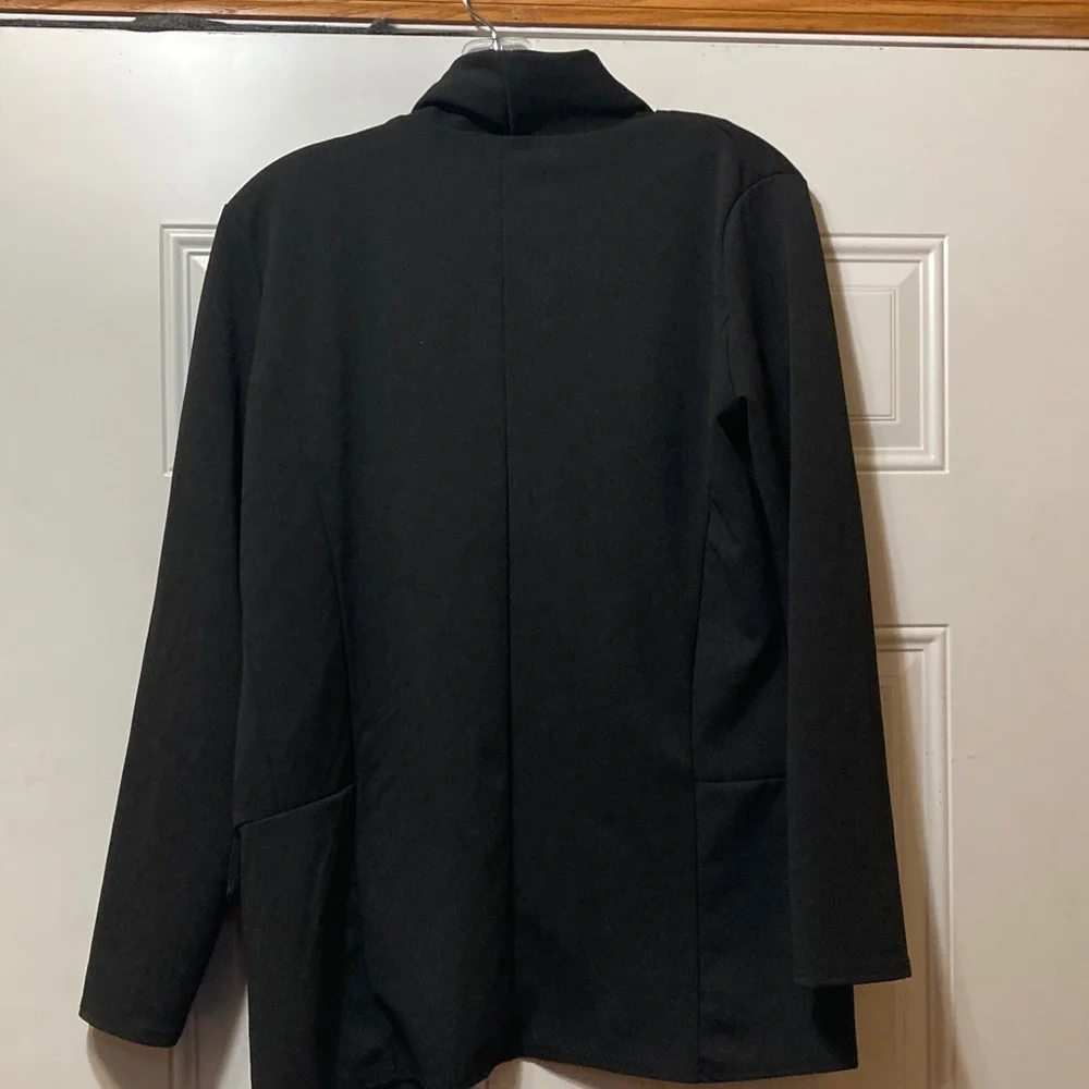 Boohoo‎ Elegant Black Open Blazer 6